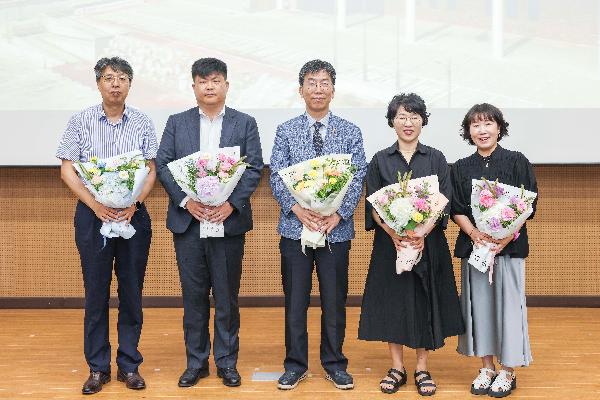 제17대 김정기 원장 취임식 및 9월 월례회의